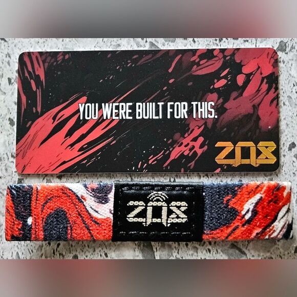 ZOX "NOTHING CAN STOP YOU" #914 INTERACTIVE RED TIGER COLLECTIBLE WRISTBAND - Picture 2 of 8
